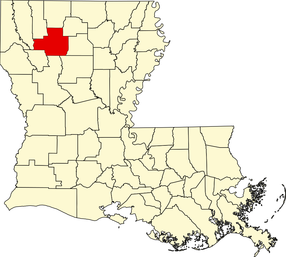 Locator map of Castor