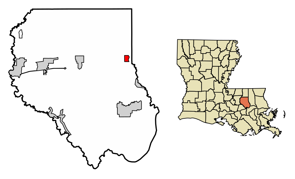 Locator map of Albany