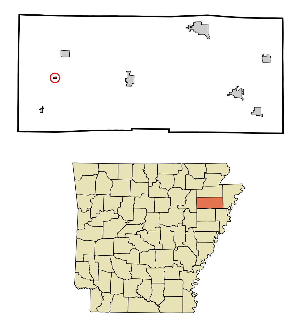 Locator map of Waldenburg