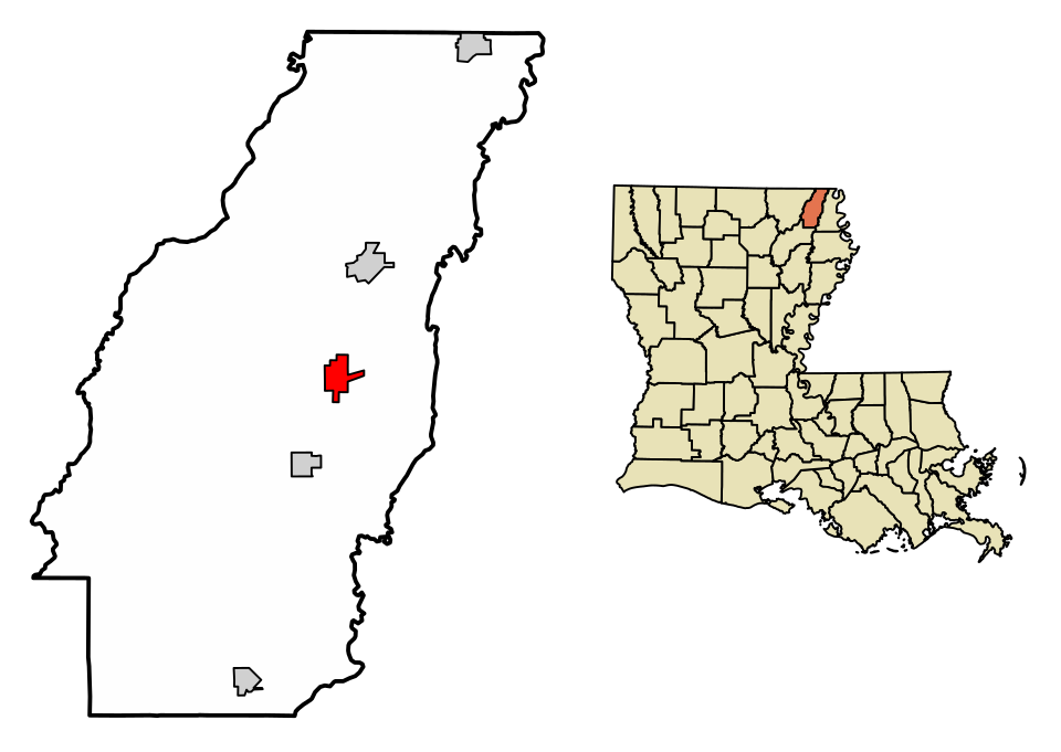 Locator map of Forest