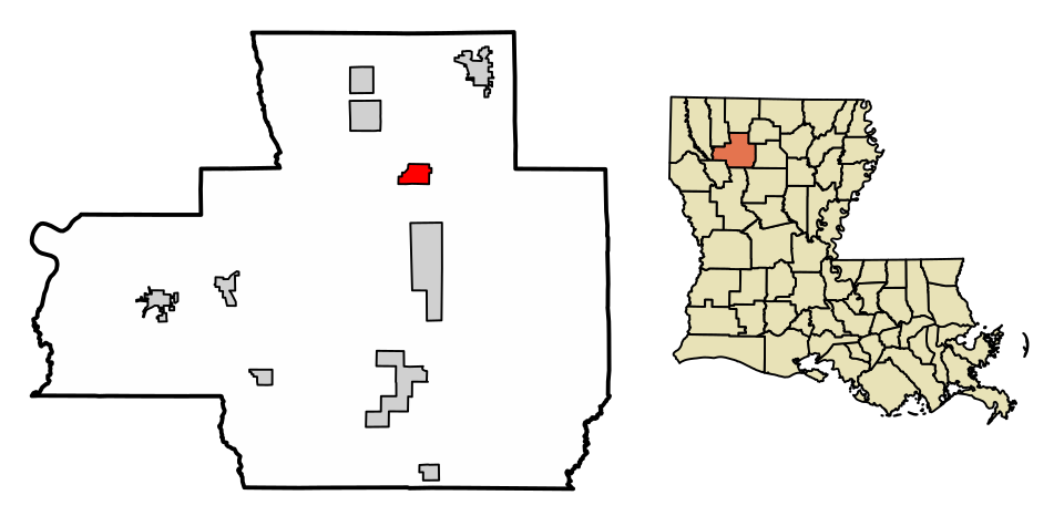 Locator map of Bryceland