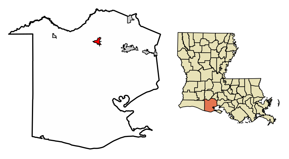 Locator map of Kaplan