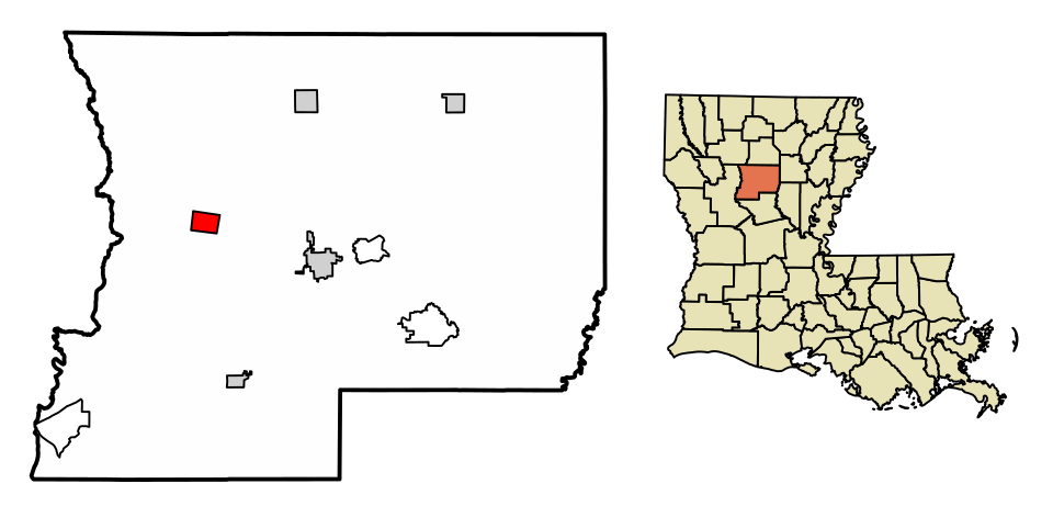 Locator map of Calvin