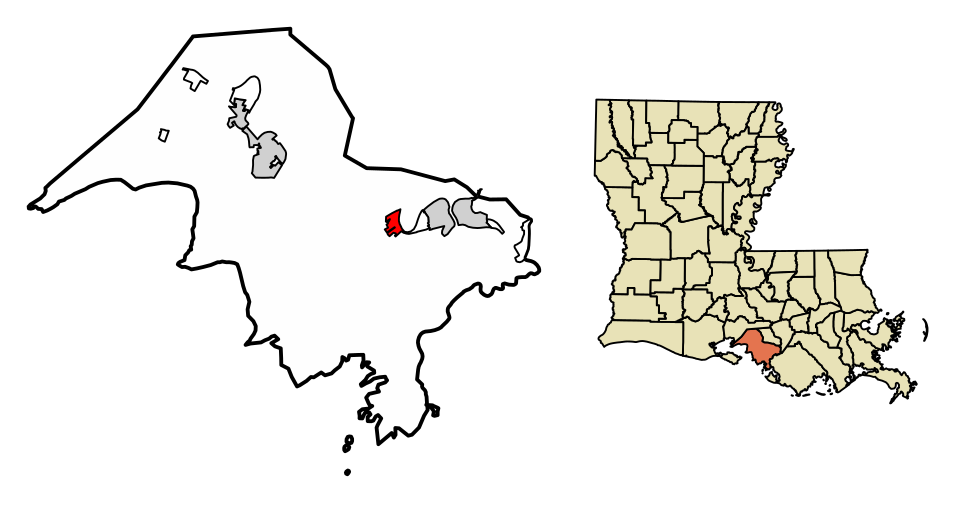 Map of Patterson