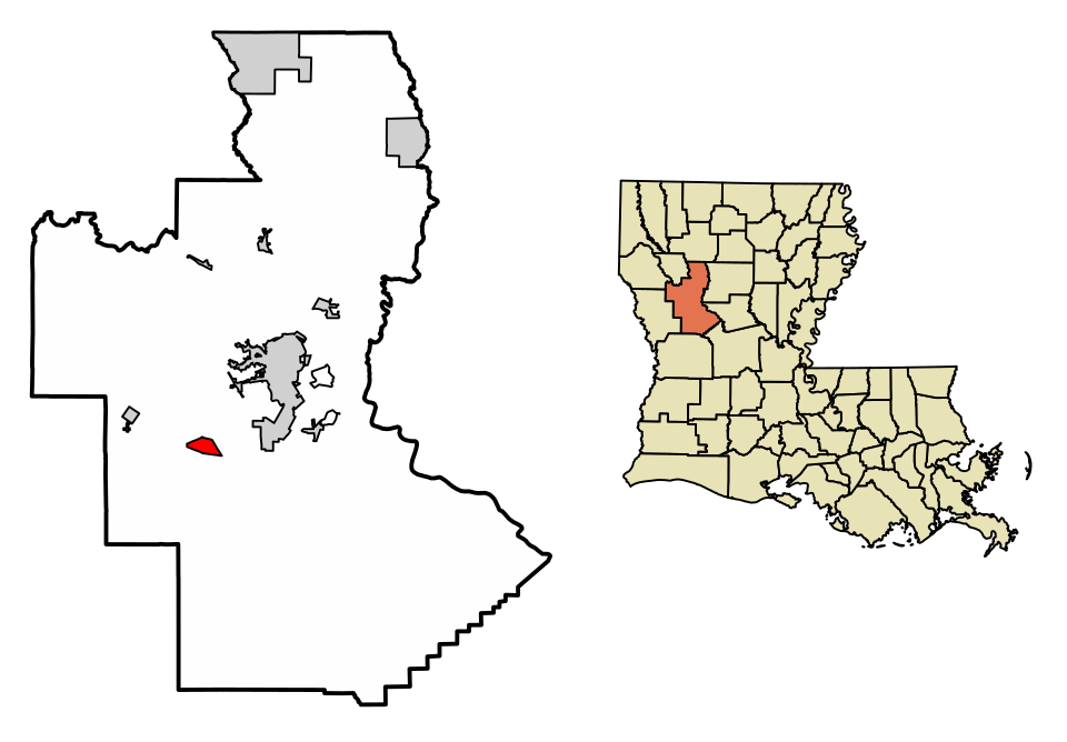 Locator map of Provencal