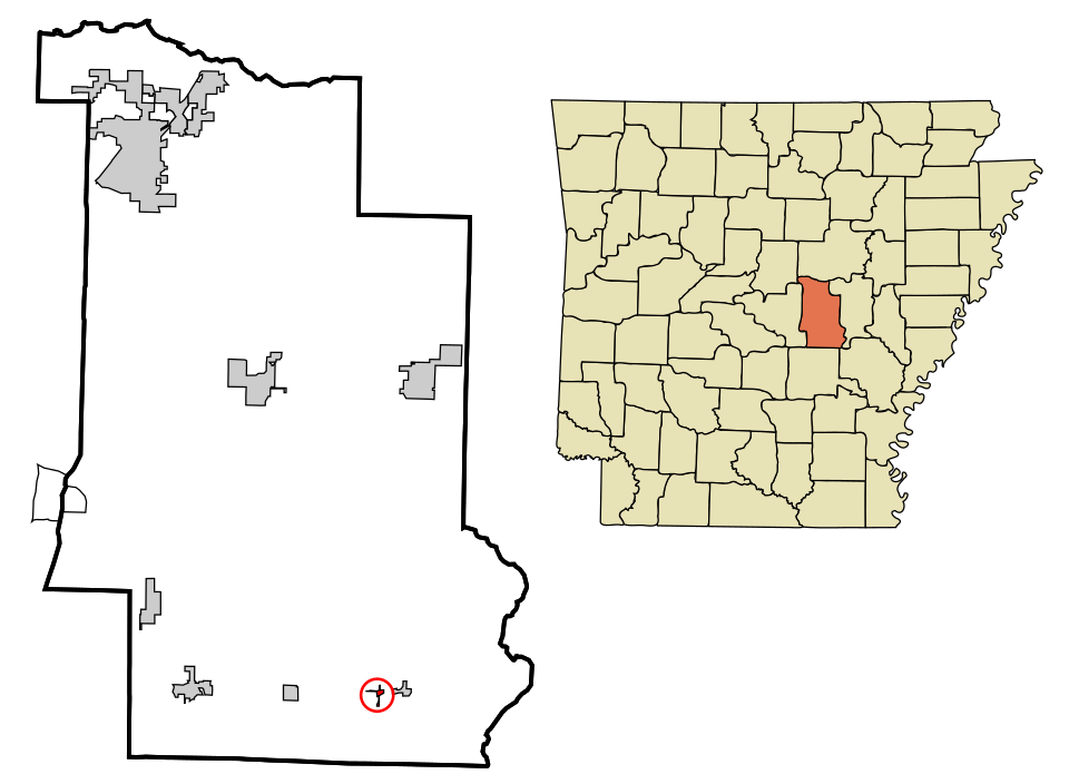 Locator map of Allport