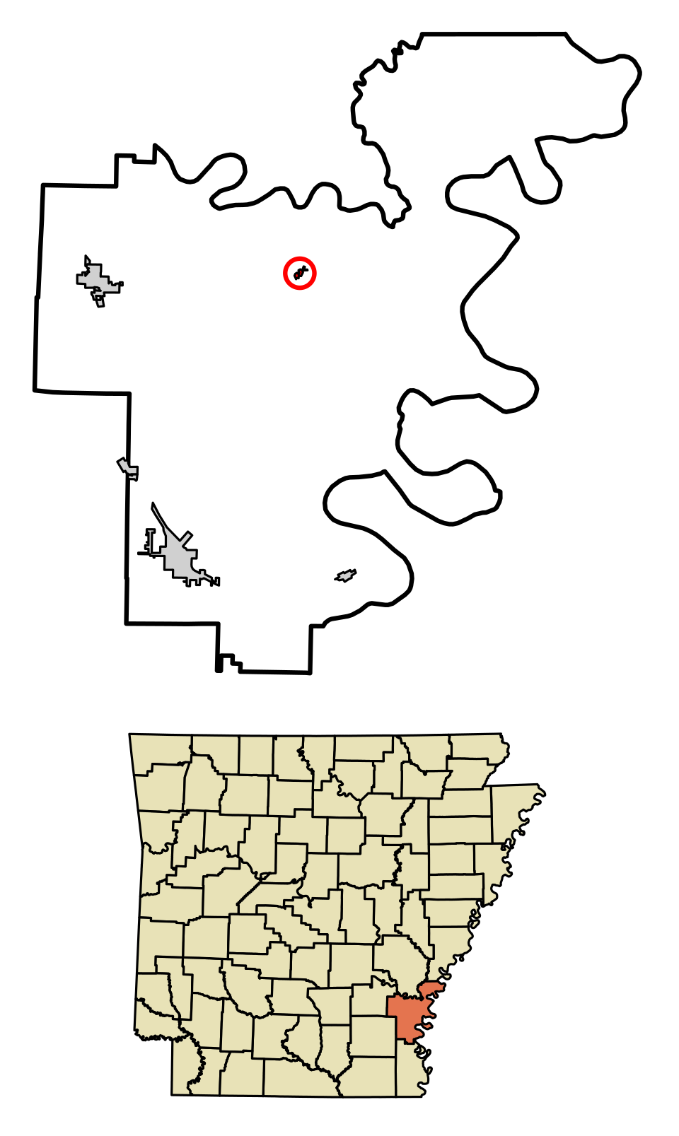 Locator map of Watson