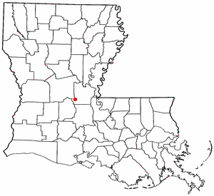 Locator map of Bunkie