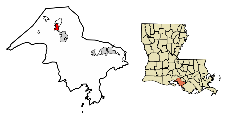 Locator map of Baldwin