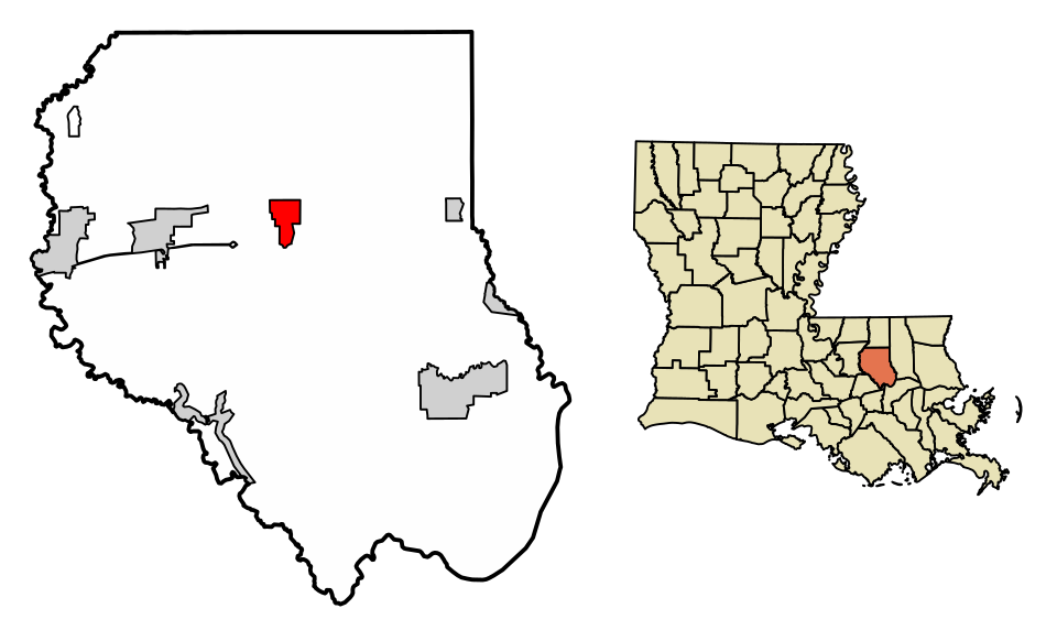 Locator map of Livingston