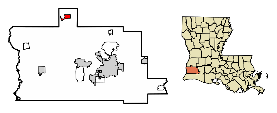 Map of DeQuincy