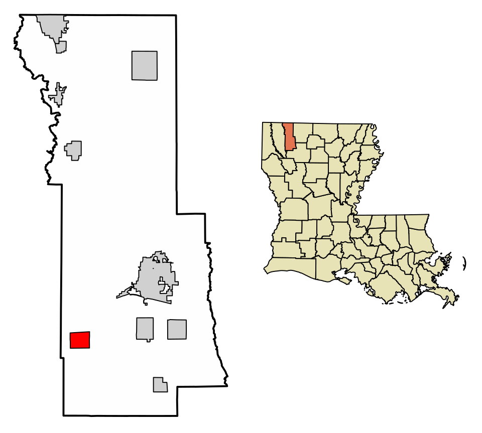Locator map of Doyline