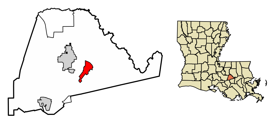 Locator map of Sorrento