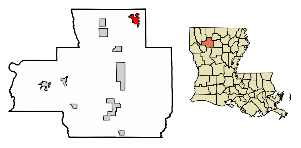 Locator map of Arcadia