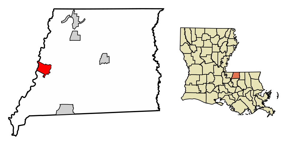 Map of Jackson