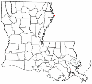 Locator map of Delta