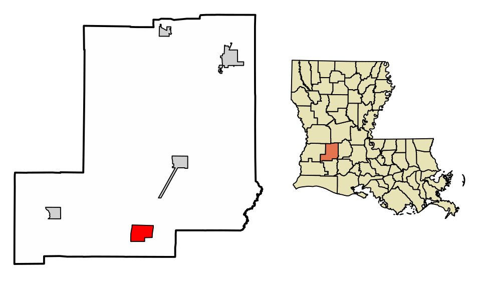 Locator map of Kinder