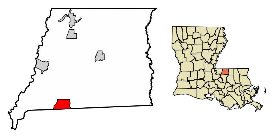 Locator map of Slaughter