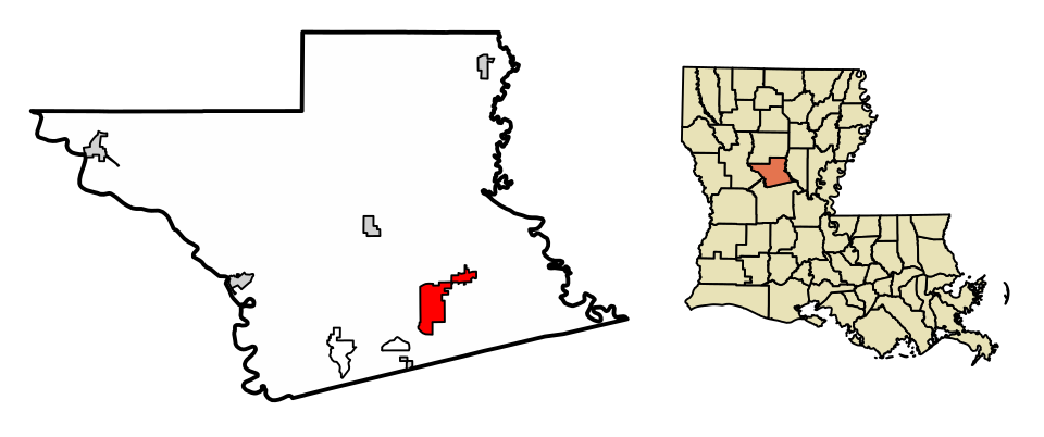 Locator map of Pollock