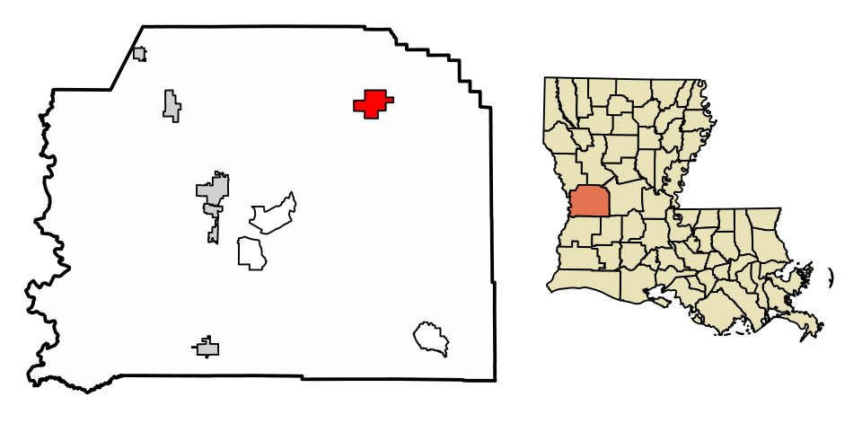 Locator map of Simpson