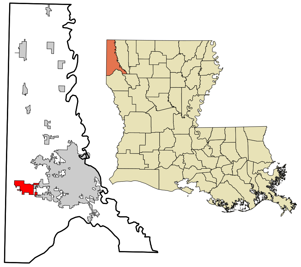 Locator map of Greenwood