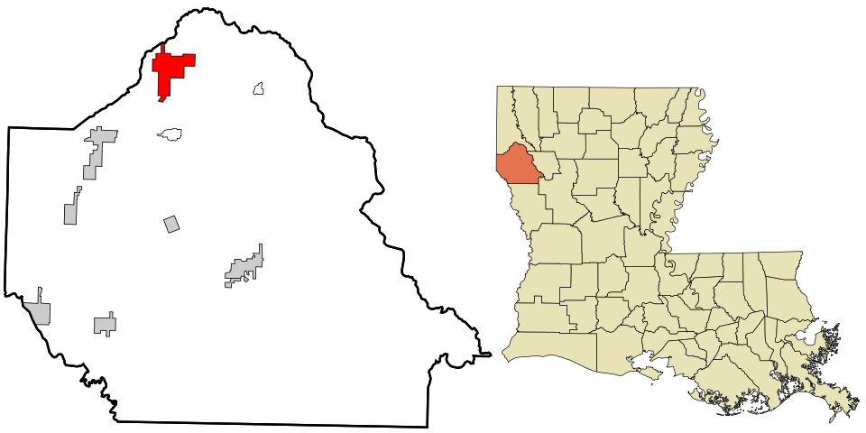 Locator map of Stonewall