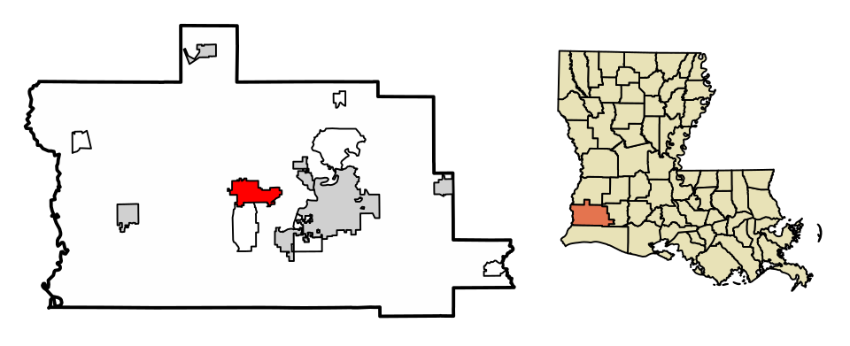 Map of Sulphur