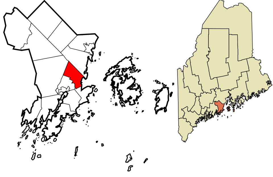 Locator map of Rockland