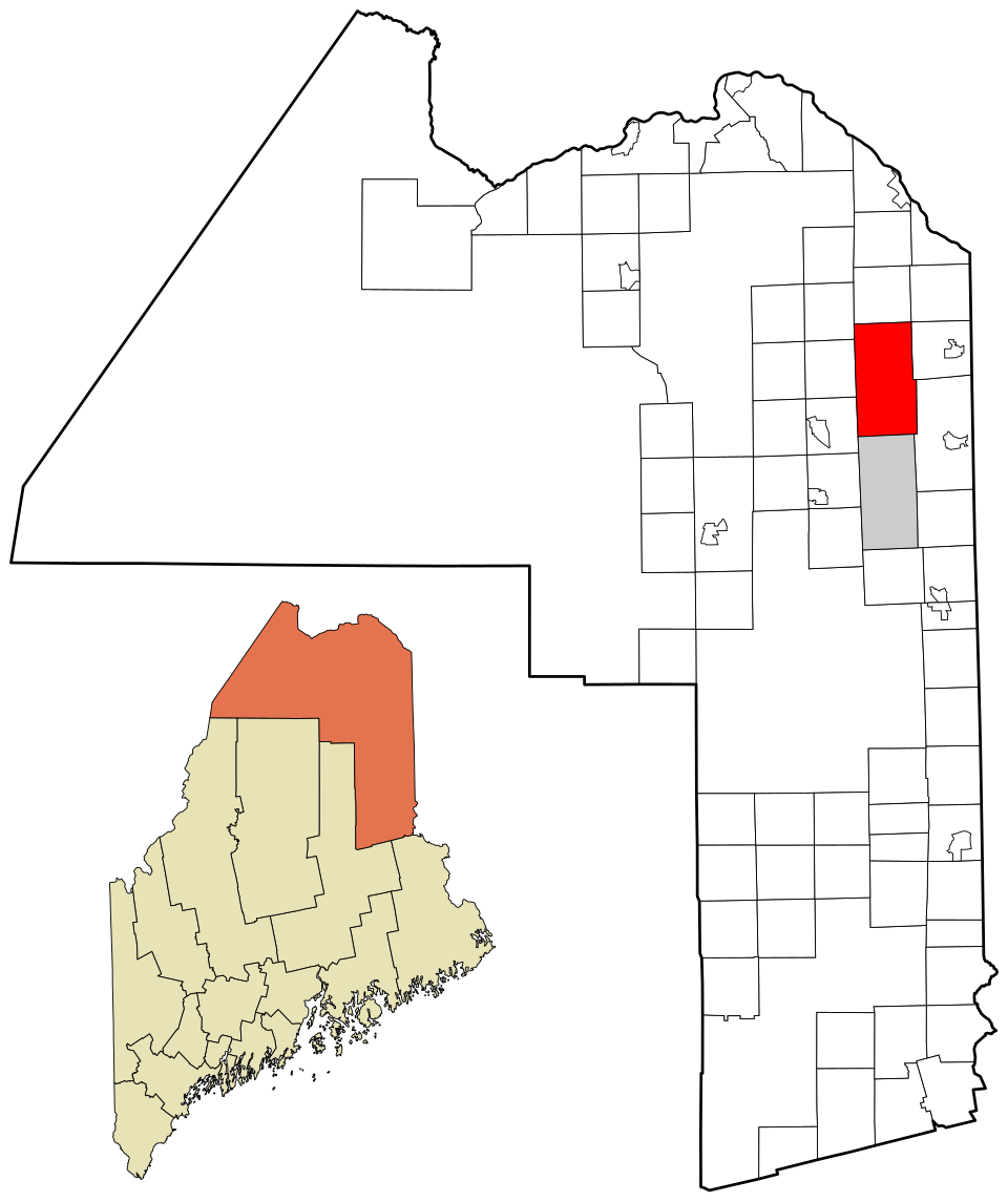 Locator map of Caribou