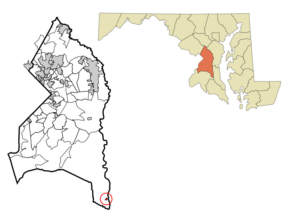 Locator map of Eagle Harbor