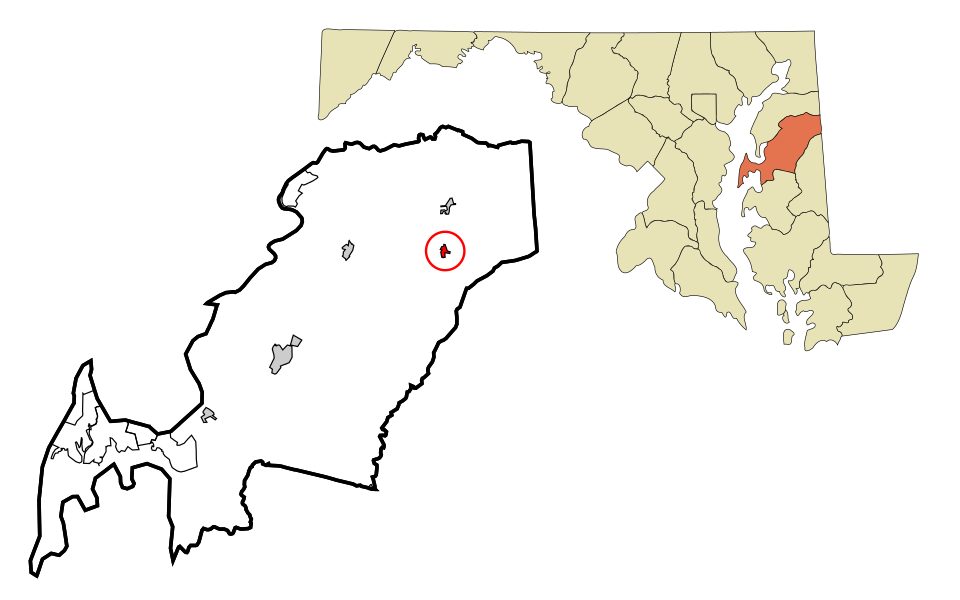 Locator map of Barclay