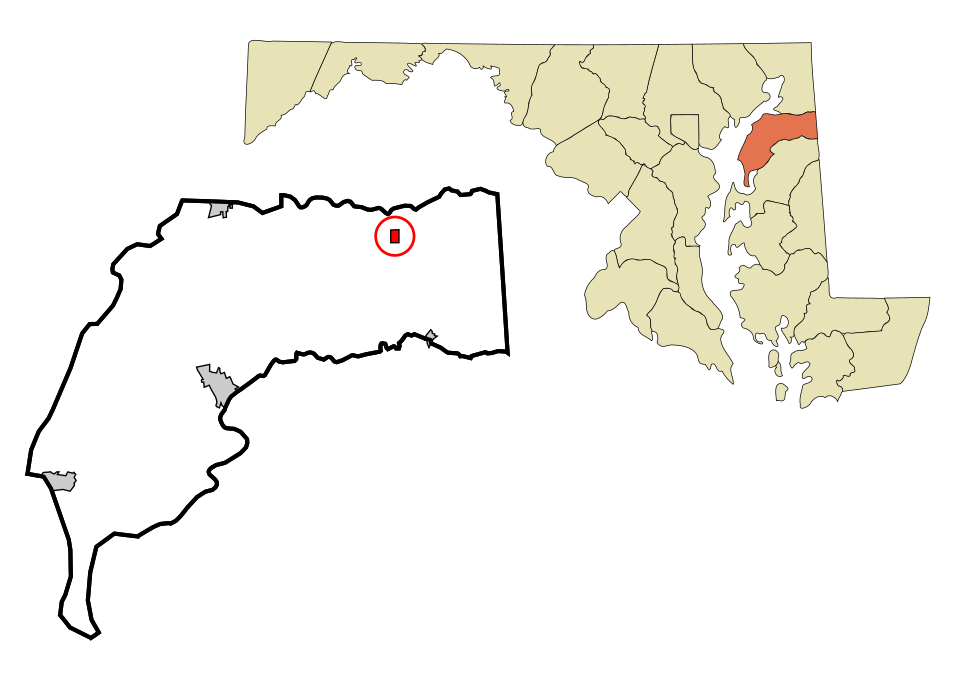 Locator map of Galena