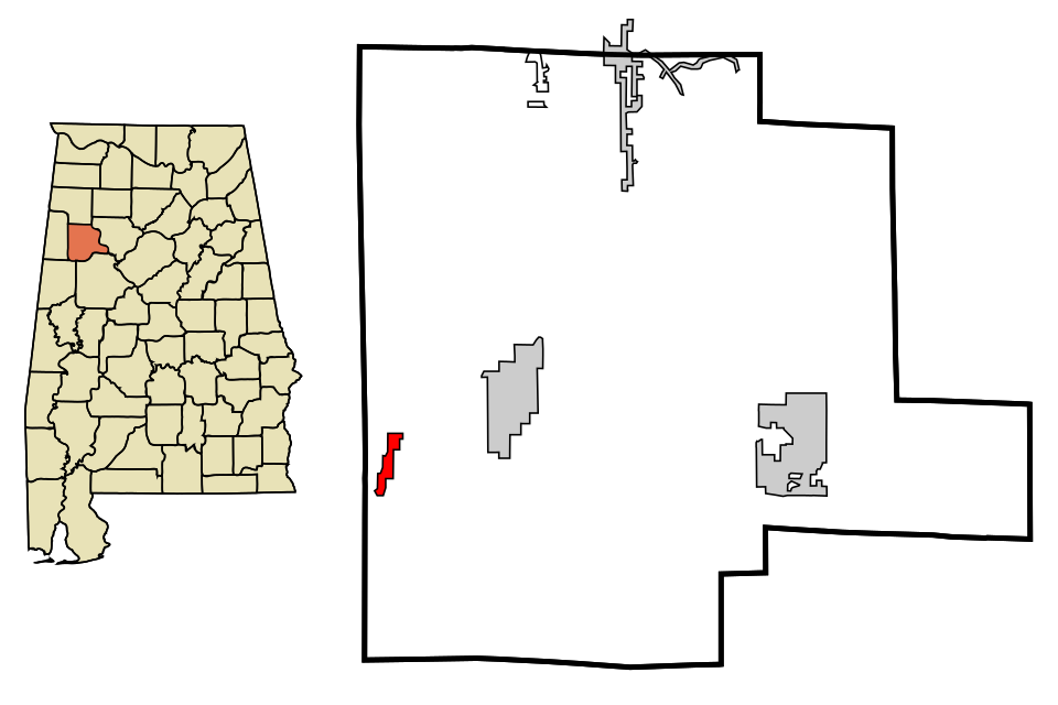 Locator map of Belk