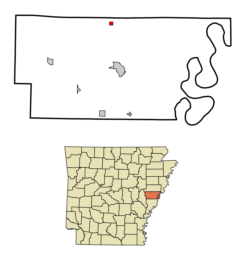 Locator map of Haynes