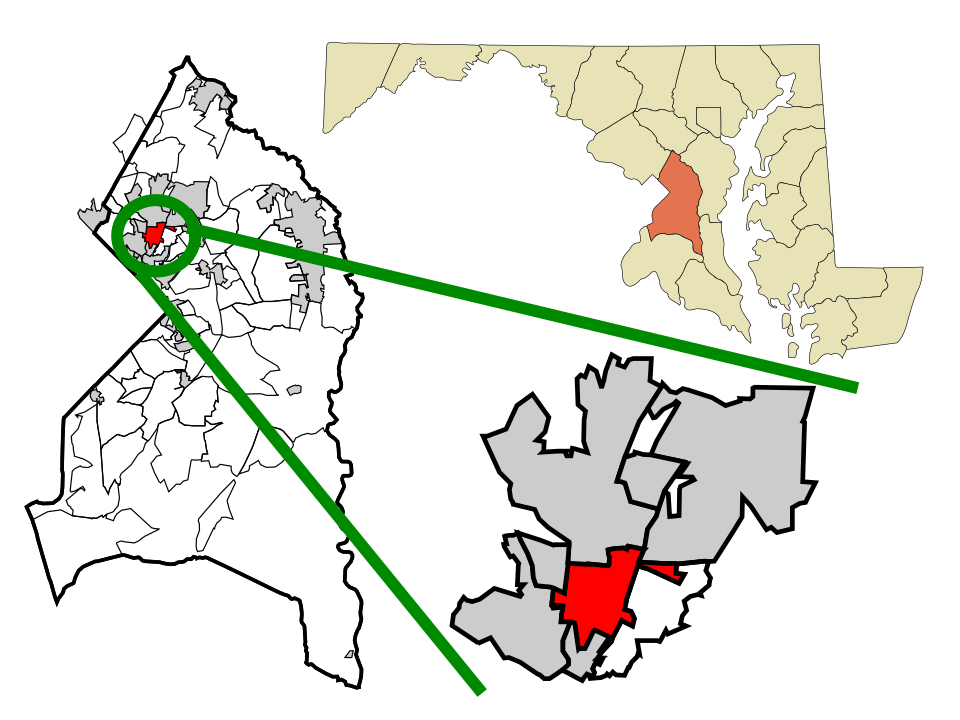 Map of Riverdale Park