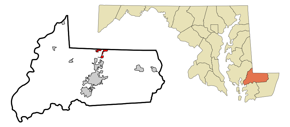 Map of Delmar