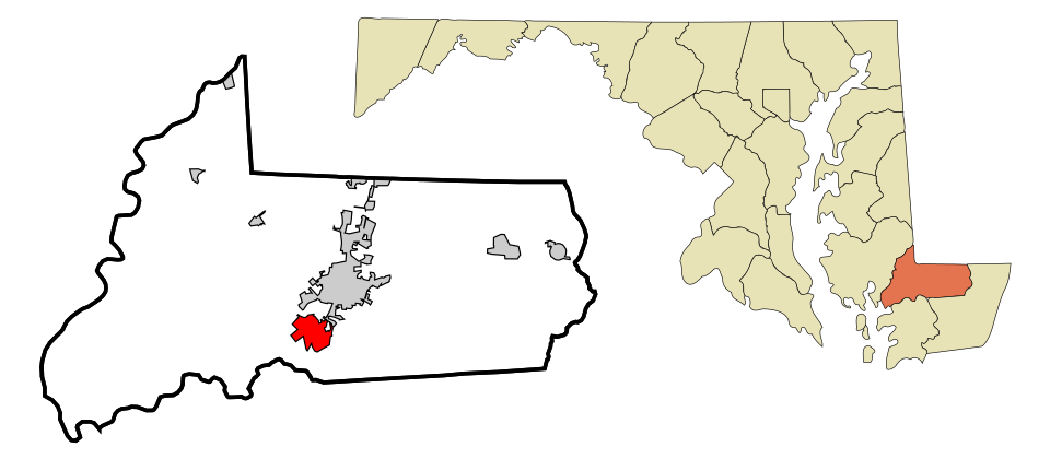 Map of Fruitland