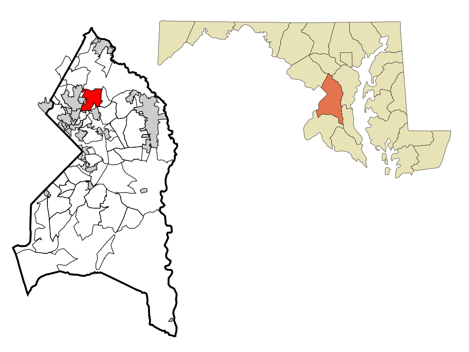 Map of Greenbelt