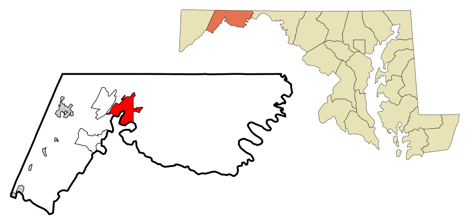 Locator map of Cumberland