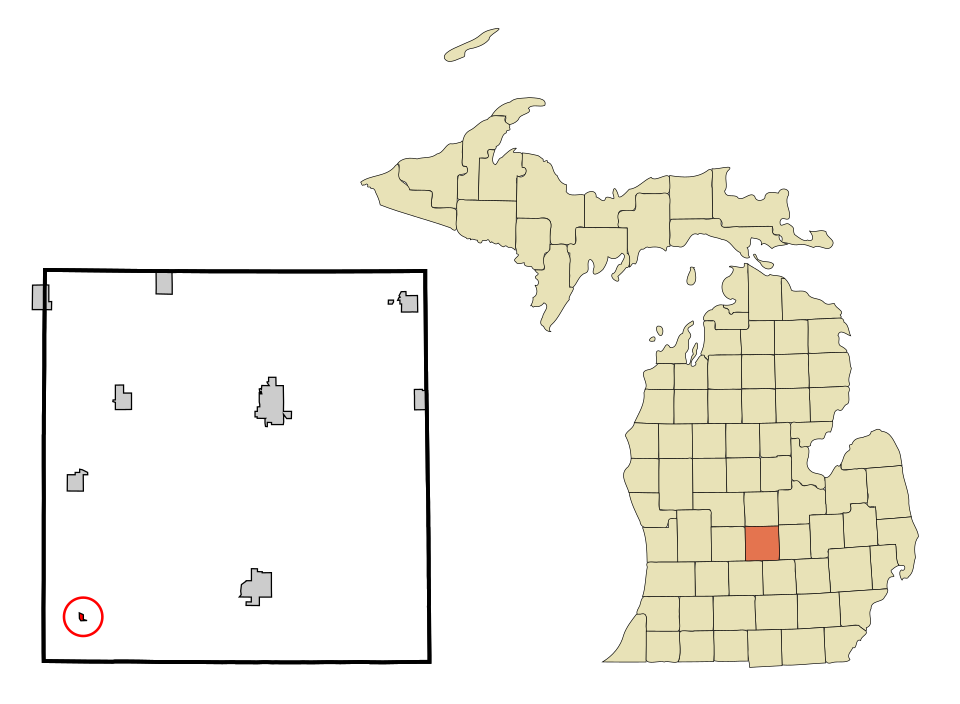 Locator map of Eagle