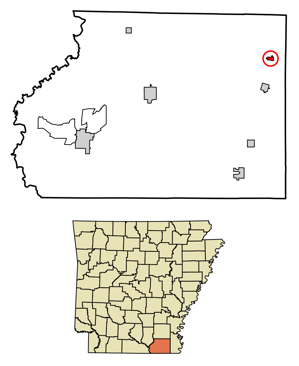 Locator map of Montrose
