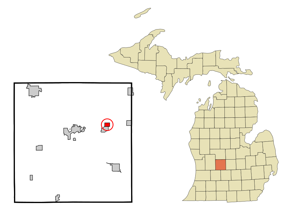 Locator map of Muir