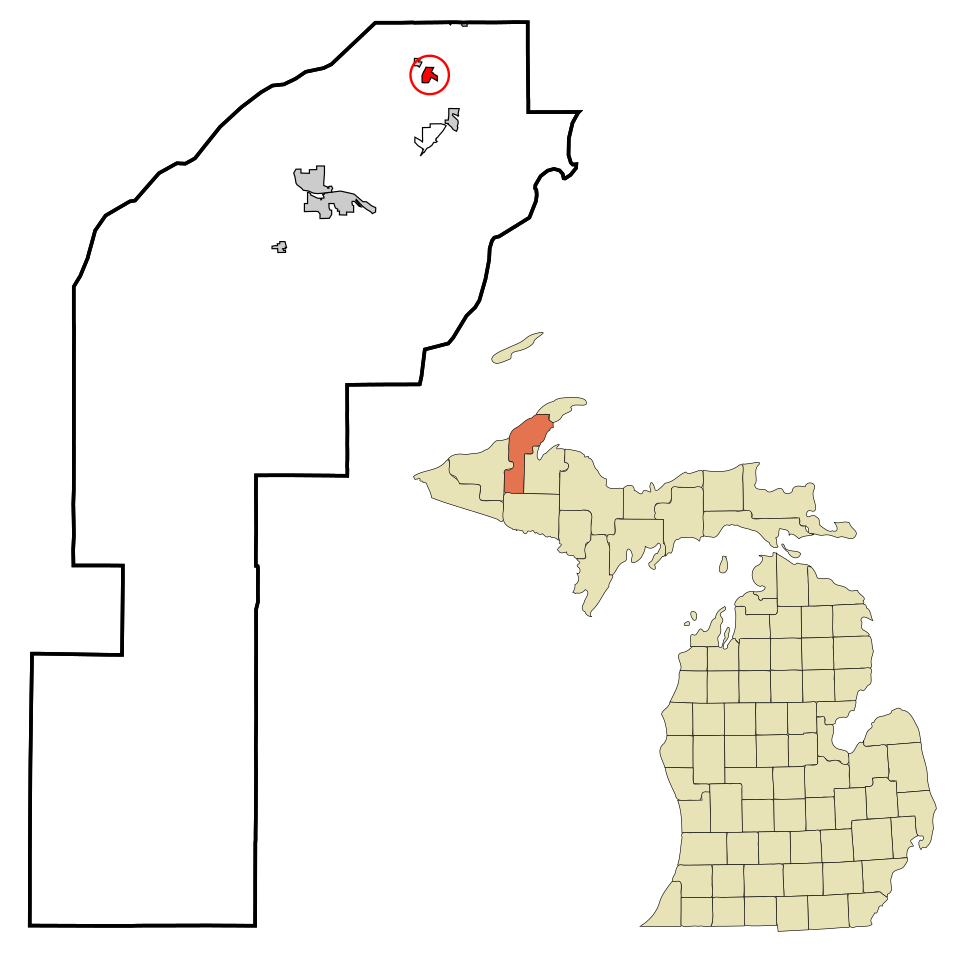 Locator map of Laurium