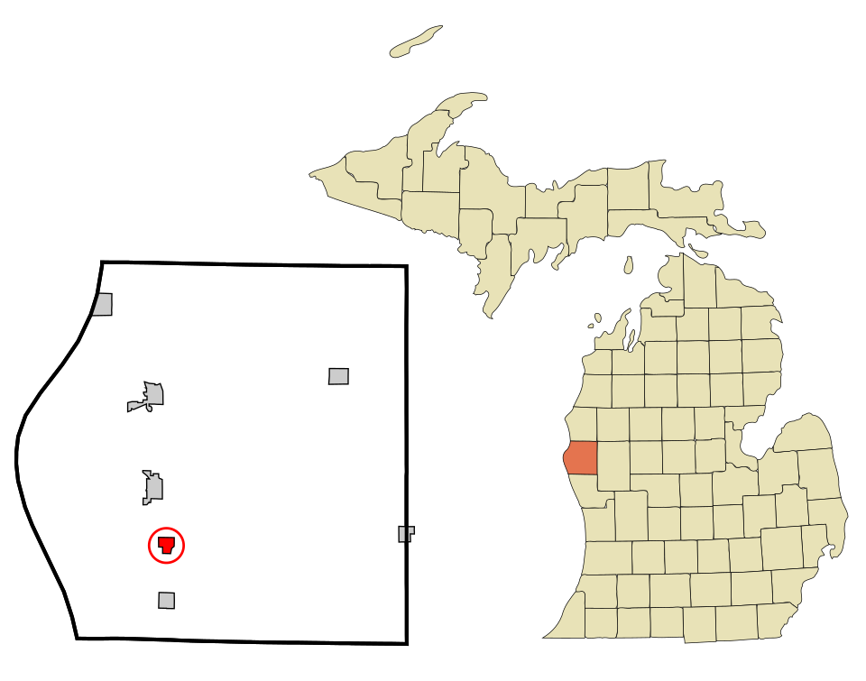 Locator map of New Era
