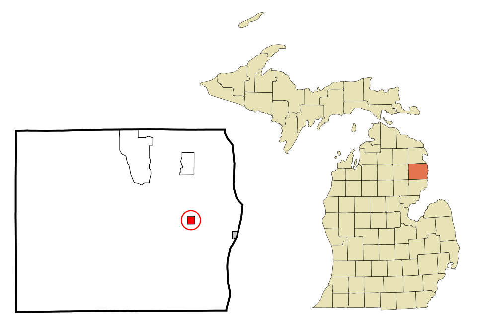 Locator map of Lincoln