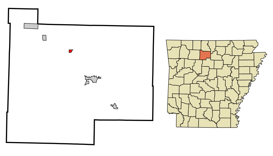Locator map of Gilbert