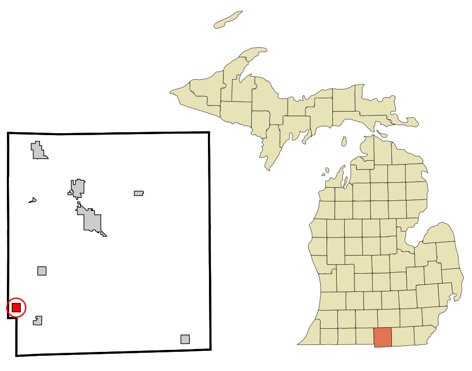 Locator map of Montgomery