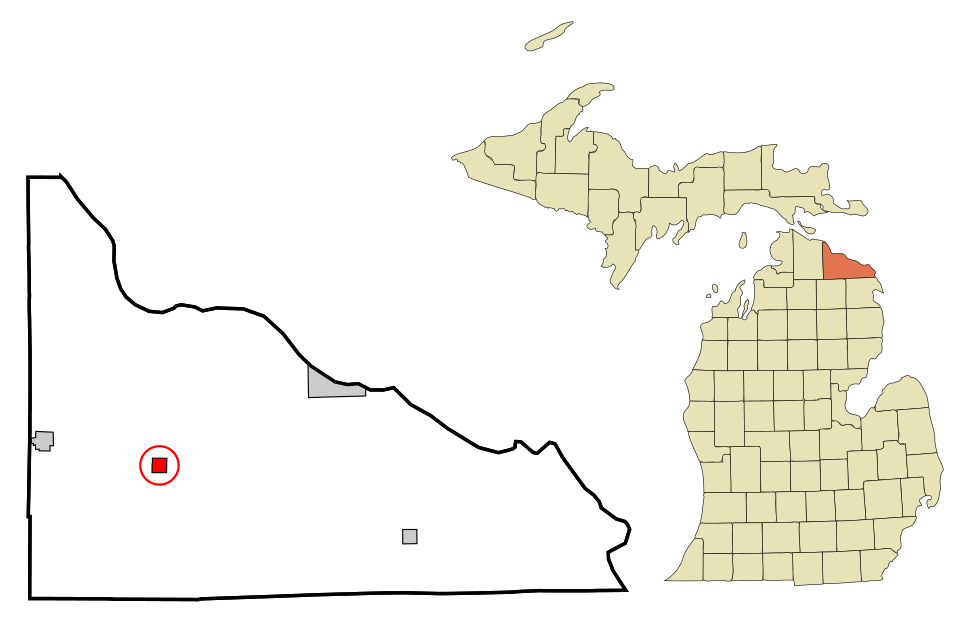 Locator map of Millersburg