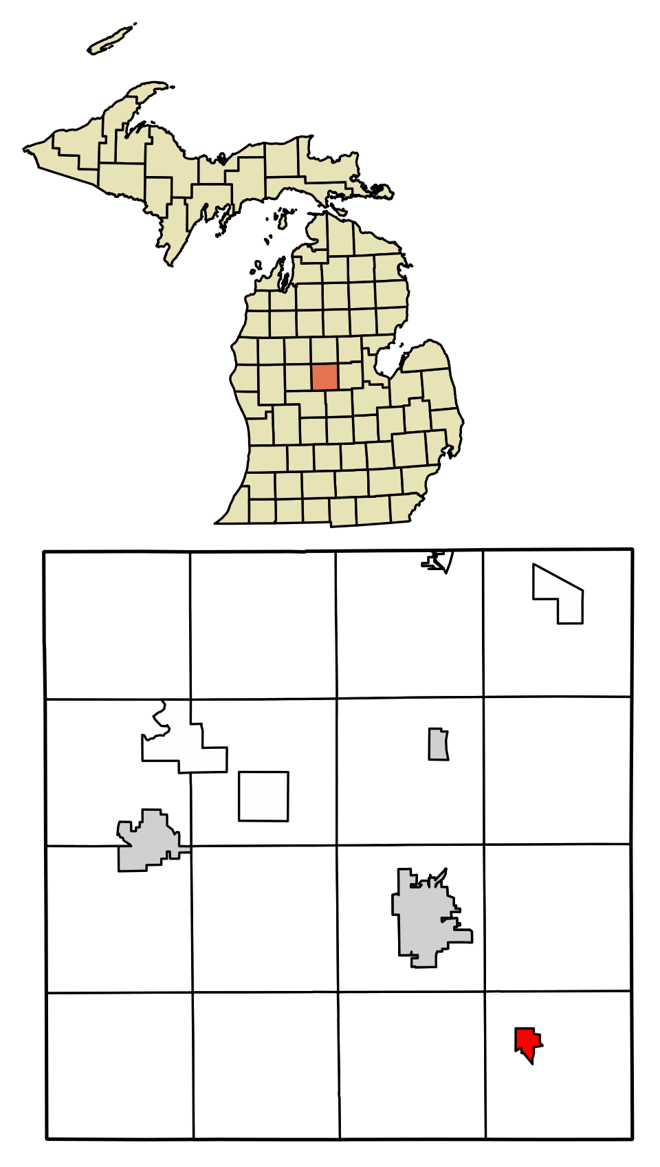 Locator map of Shepherd