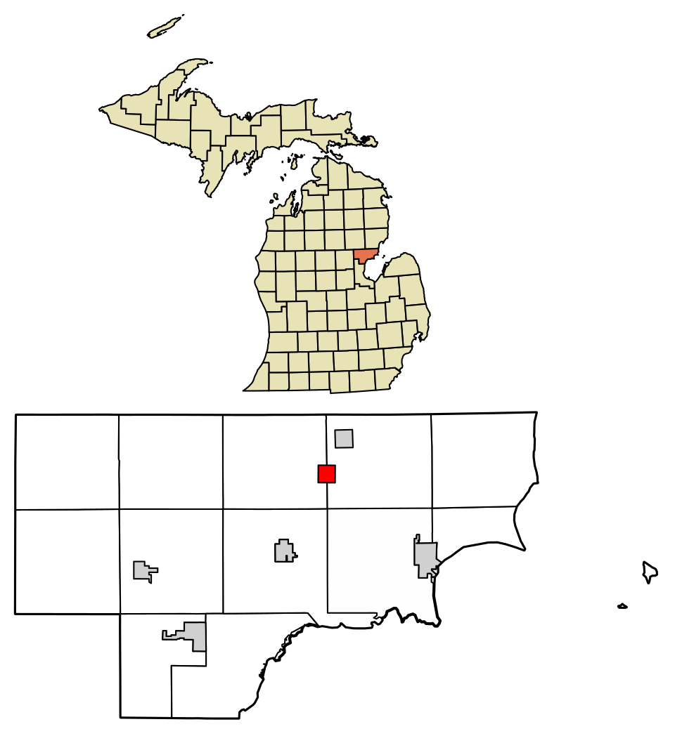 Locator map of Twining